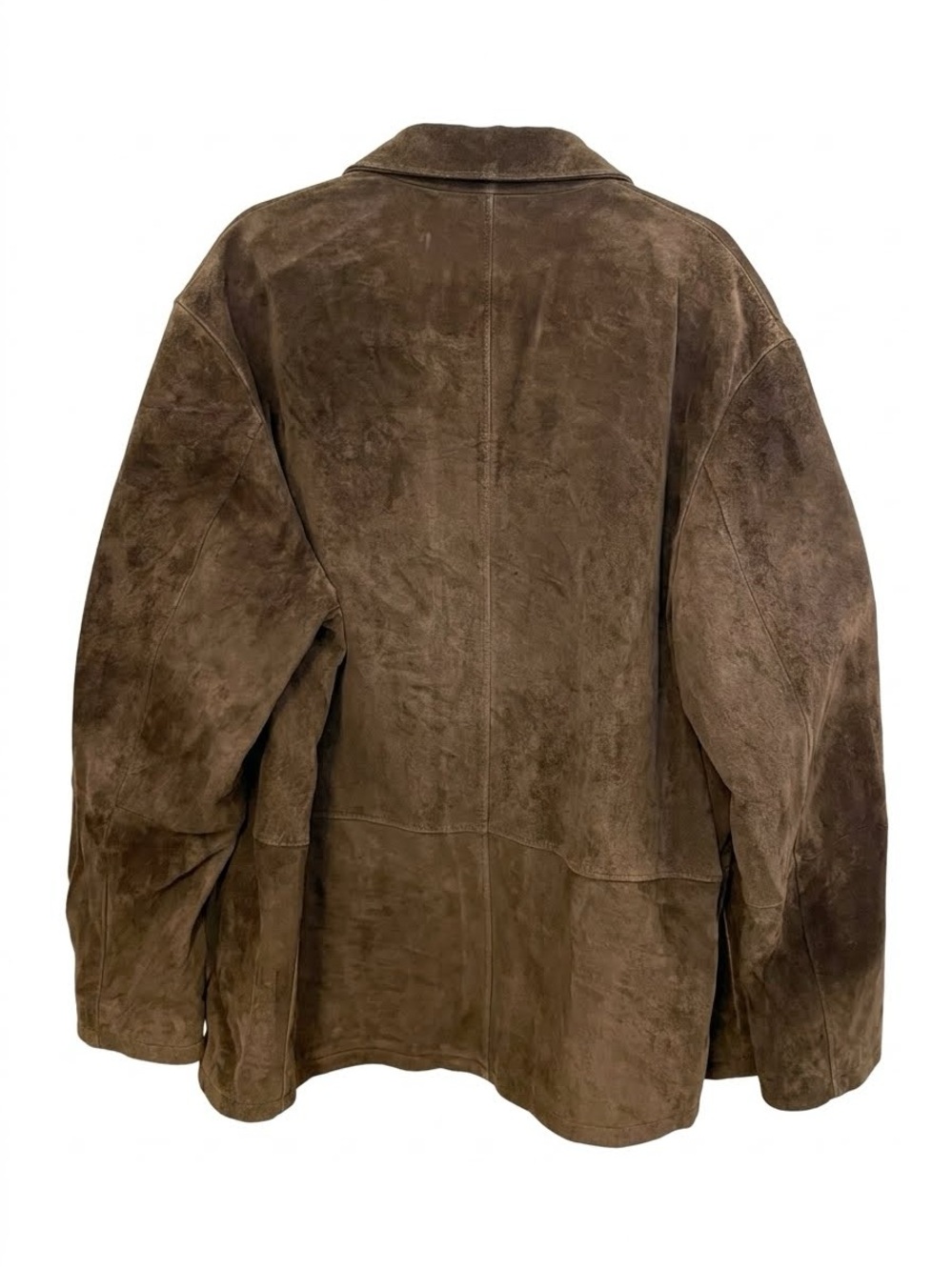 Danier Y2K Washable Suede Collared Zip Front Jacket SIZE XL - Picture 4 of 7